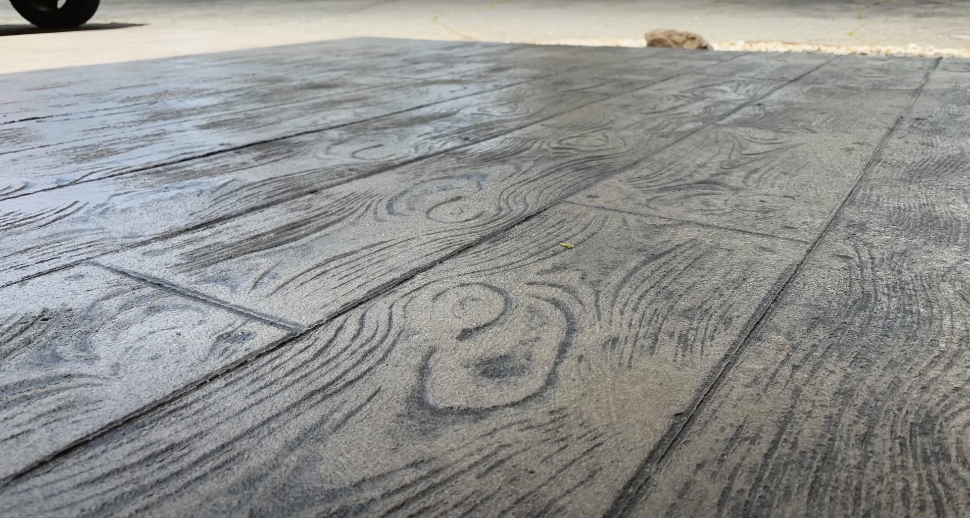 Professional concrete texturing and finishing techniques in Taunton, MA Detailed concrete surface texture work by Taunton Concrete specialists