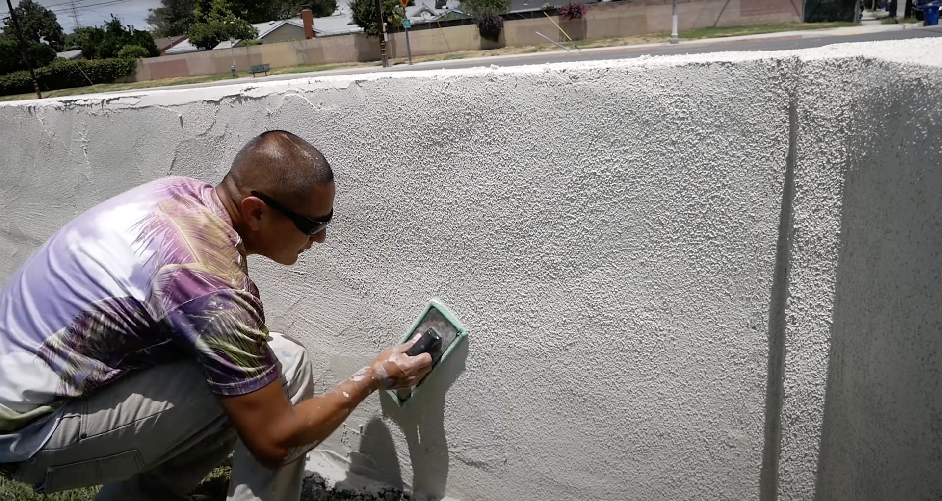 Smooth concrete surface finishing and texturing in Taunton, MA Professional concrete surface finishing by Taunton Concrete team